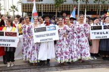 Folk festival groups Estonia, Netherlands, Mexico, Turkey, Armenia.